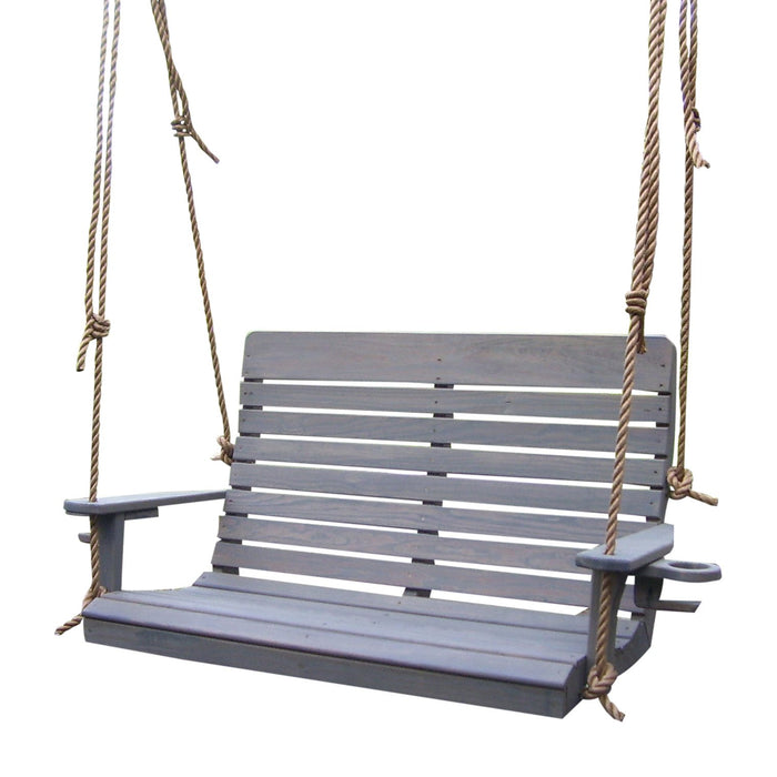 A & L Furniture A & L Furniture Pressure Treated Pine Highback Porch Swing Swing