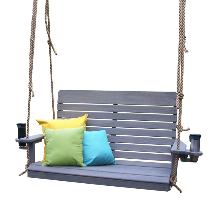 A & L Furniture A & L Furniture Pressure Treated Pine Highback Porch Swing Swing