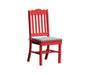 A & L Furniture A & L Furniture Royal Dining Chair Bright Red Dining Chair 4102-BrightRed