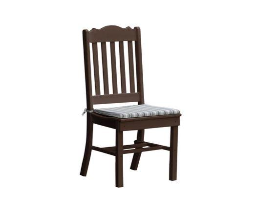 A & L Furniture A & L Furniture Royal Dining Chair Tudor Brown Dining Chair 4102-TudorBrown