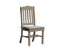 A & L Furniture A & L Furniture Royal Dining Chair Weathered Wood Dining Chair 4102-WeatheredWood