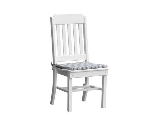 A & L Furniture A & L Furniture Traditional Dining Chair White Dining Chair 4101-White