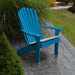 A & L Furniture A & L Furniture Yellow Pine Fanback Adirondack Chair Chair