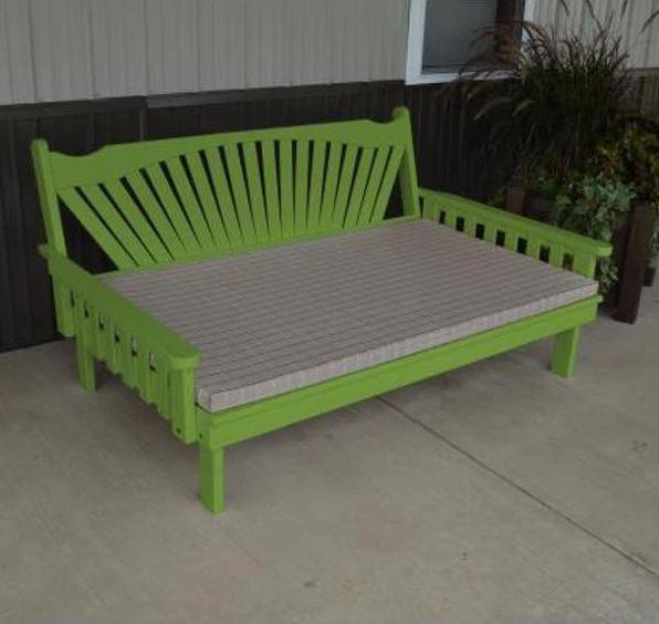 A & L Furniture A & L Furniture Yellow Pine Fanback Daybed Daybed