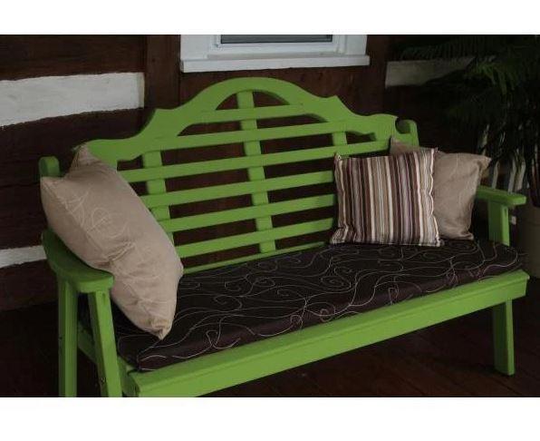 A & L Furniture A & L Furniture Yellow Pine Marlboro Garden Bench Bench