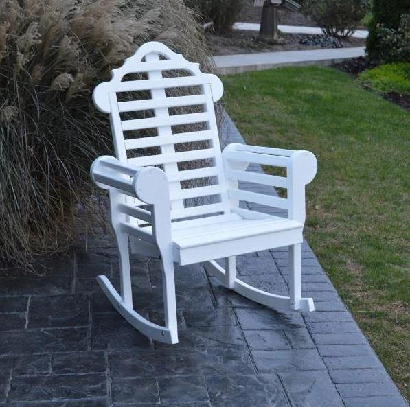 A & L Furniture A & L Furniture Yellow Pine Marlboro Porch Rocker Rocker