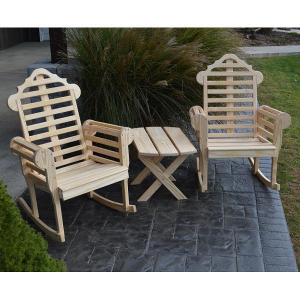 A & L Furniture A & L Furniture Yellow Pine Marlboro Porch Rocker Rocker