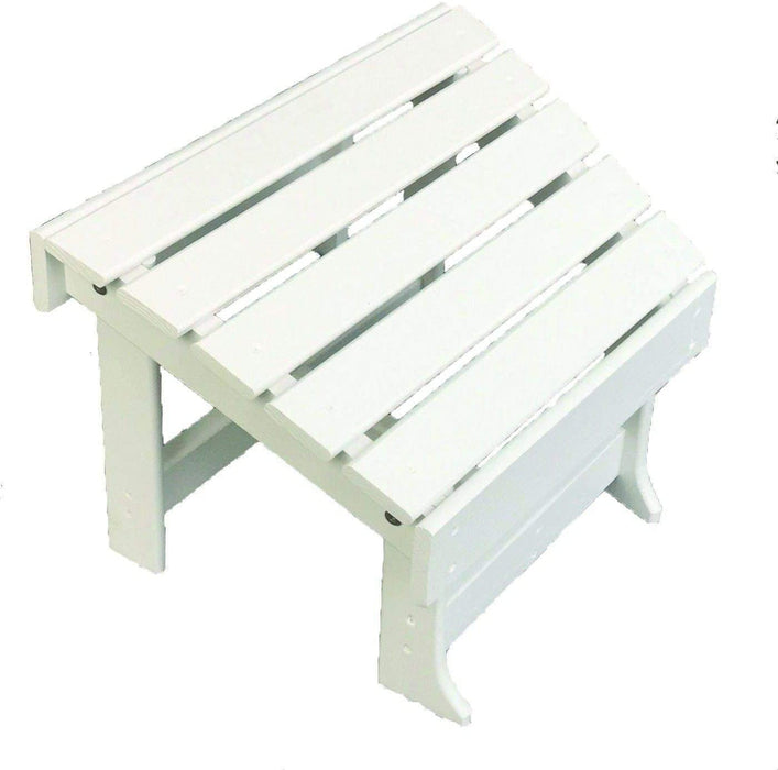 A & L Furniture A & L Furniture Yellow Pine New Hope Foot Stool Unfinished Foot Stool 674-Unfinished