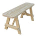 A & L Furniture A & L Furniture Yellow Pine Traditional Bench Only Bench