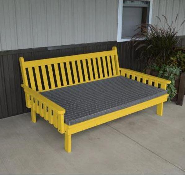 A & L Furniture A & L Furniture Yellow Pine Traditional English Daybed Daybed