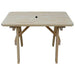 A & L Furniture A & L Furniture Yellow Pine Traditional Table Only Unfinished Table & Benches