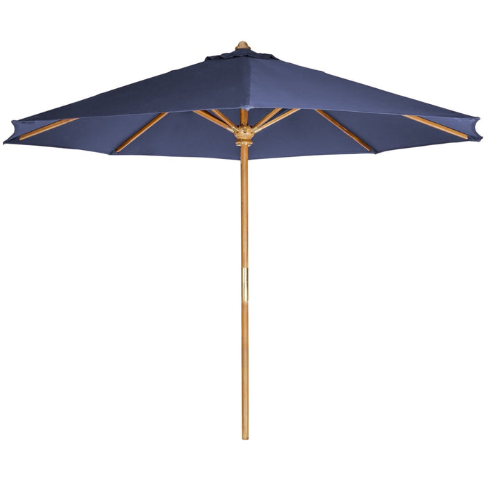 All Things Cedar All Things Cedar 10-ft Teak Market Umbrella Umbrella