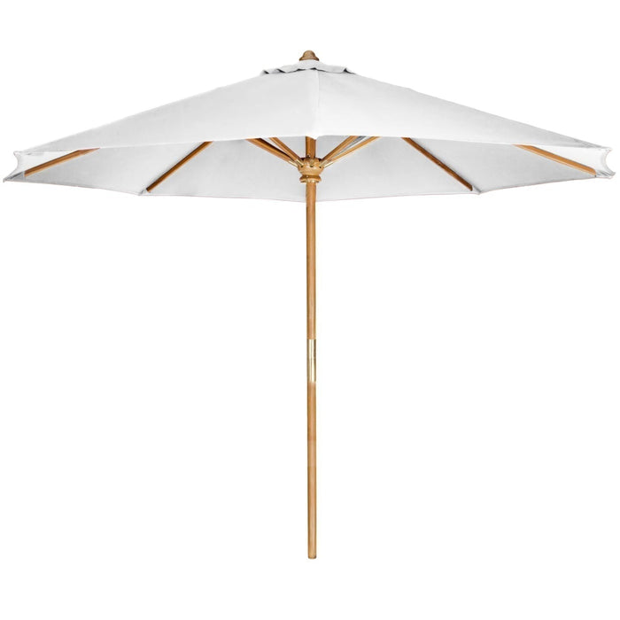 All Things Cedar All Things Cedar 10-ft Teak Market Umbrella Umbrella