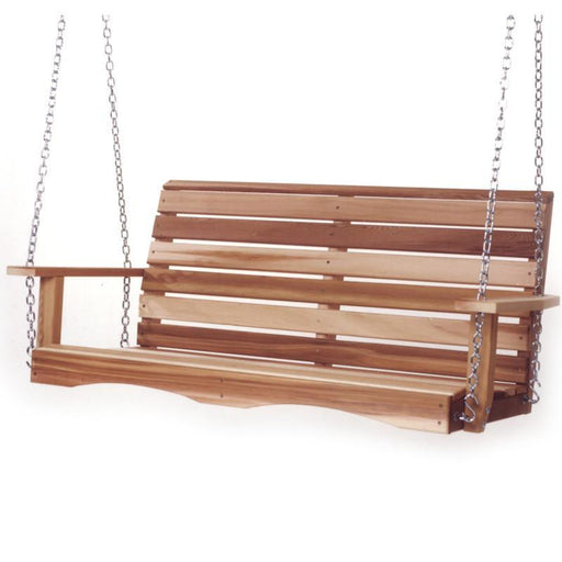 All Things Cedar All Things Cedar Duncan Red Cedar 4 ft. Porch Swing Classic Porch Swing PS48