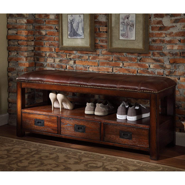 All Things Cedar All Things Cedar Entryway Storage Bench Bench HR330