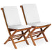 All Things Cedar All Things Cedar Folding Chair Set Chairs