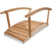 All Things Cedar All Things Cedar Garden Bridge with Side Rails 5-ft Bridge FB72-R 842088064020