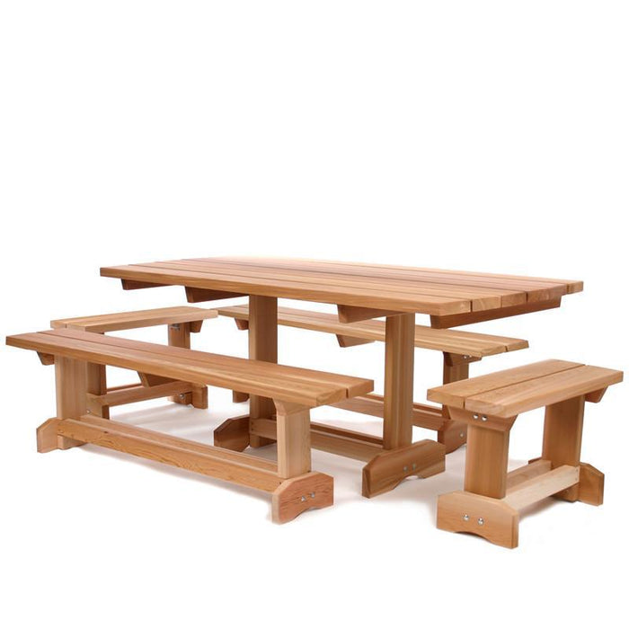 All Things Cedar All Things Cedar Market Table 5 Pc Market Table Set Tables MT70-5