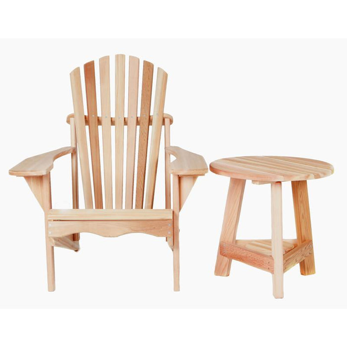 All Things Cedar All Things Cedar Occasional Tripod Table 2 Pc Adirondack Tripod Set Tables TP22-Set