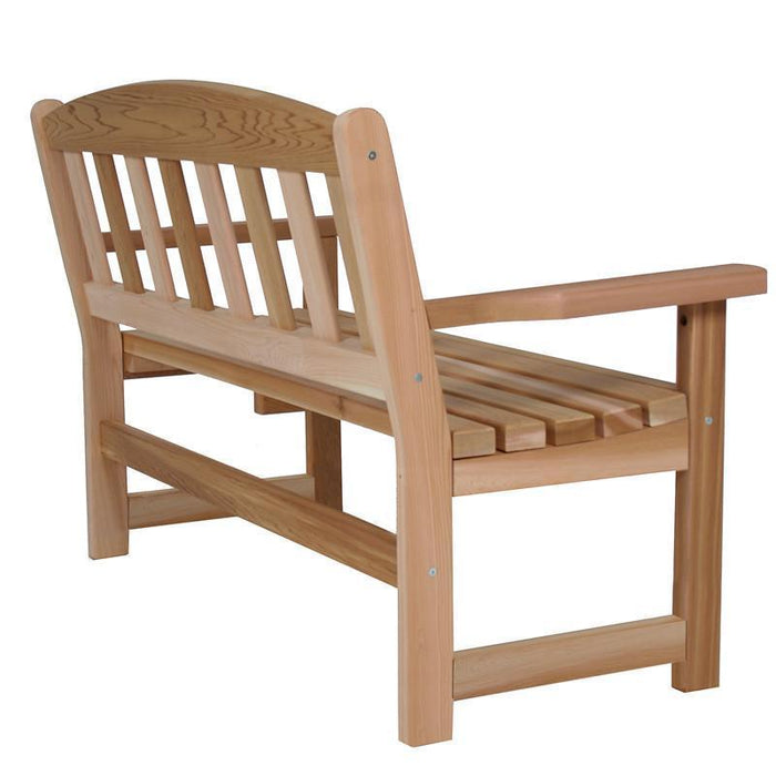 All Things Cedar All Things Cedar Park 4 ft. Red Cedar Garden Bench Garden Bench GB48