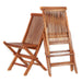 All Things Cedar All Things Cedar Teak Folding Chair Teak Folding Chairs 2pc Chair TF22-2