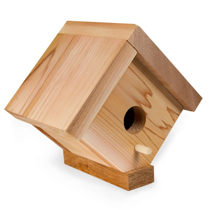 All Things Cedar All Things Cedar Traditional Cedar Birdhouse Birdhouse BH05 842088002039