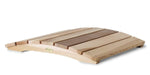 All Things Cedar Red Cedar Plank Garden Bridge By All Things Cedar 24 Inch Bridge FB24