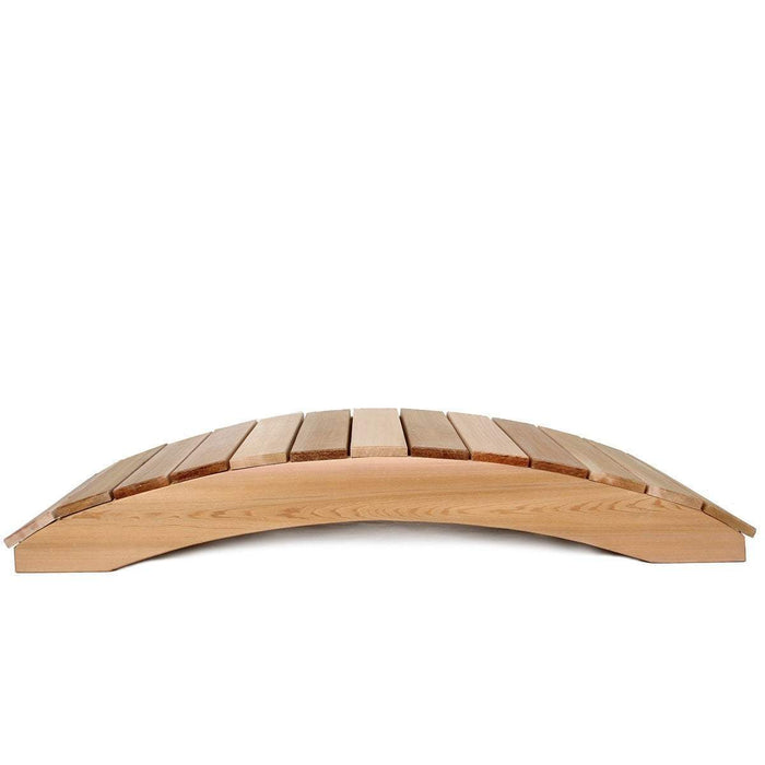 All Things Cedar Red Cedar Plank Garden Bridge By All Things Cedar 48 Inch Bridge FB48