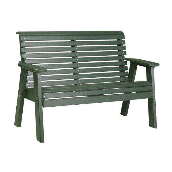 LuxCraft Luxcraft 4 Plain Bench Green Benche 4PPBG