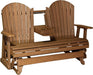 LuxCraft LuxCraft 5 ft. Recycled Plastic Adirondack Outdoor Glider Adirondack Glider