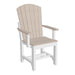 LuxCraft LuxCraft Adirondack Arm Chair Birch / White / Dining Chair AAC-BI/WH-D