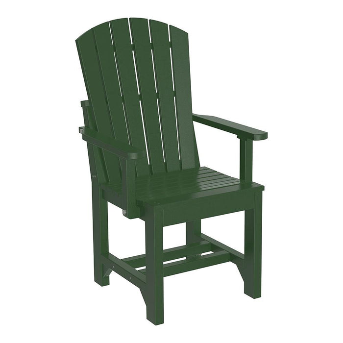 LuxCraft LuxCraft Adirondack Arm Chair Green / Dining Chair AAC-GR-D