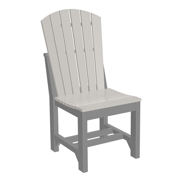 LuxCraft LuxCraft Adirondack Side Chair Dove Gray / Slate / Dining Chair ASC-DVGR/SL-D