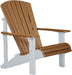 LuxCraft LuxCraft Antique Mahogany Deluxe Recycled Plastic Adirondack Chair Adirondack Deck Chair