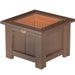 LuxCraft LuxCraft Cedar Recycled Plastic Square Planter Planter Box