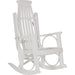 LuxCraft LuxCraft Grandpa's Recycled Plastic Rocking Chair (2 Chairs) White Rocking Chair PGRW