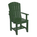 LuxCraft LuxCraft Green Adirondack Arm Chair Green / Dining Chair AAC-GR-D