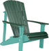 LuxCraft LuxCraft Green Deluxe Recycled Plastic Adirondack Chair Adirondack Deck Chair