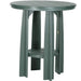 LuxCraft LuxCraft Green Recycled Plastic 36" Balcony Table With Cup Holder Green Tables PBATG