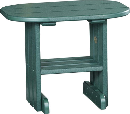 LuxCraft LuxCraft Green Recycled Plastic End Table Green Accessories PETG