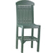 LuxCraft LuxCraft Green Recycled Plastic Regular Chair Green / Bar Chair Chair PRCBGG