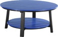 LuxCraft LuxCraft Recycled Plastic Deluxe Conversation Table With Cup Holder Conversation Table