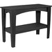 LuxCraft LuxCraft Recycled Plastic Island Buffet Table Black Tables IBTBK