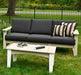 LuxCraft Luxcraft Recycled Plastic Lanai Deep Seating Sofa Black / Spectrum Carbon Sofa LDSS-BSSC