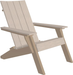 LuxCraft Luxcraft Urban Adirondack Chair Birch on Weatherwood Adirondack Deck Chair