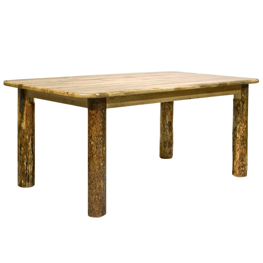 Montana Woodworks Glacier Country 4 Post Dining Table Stained & Lacquered Dining, Kitchen MWGCDT4P 661890409863