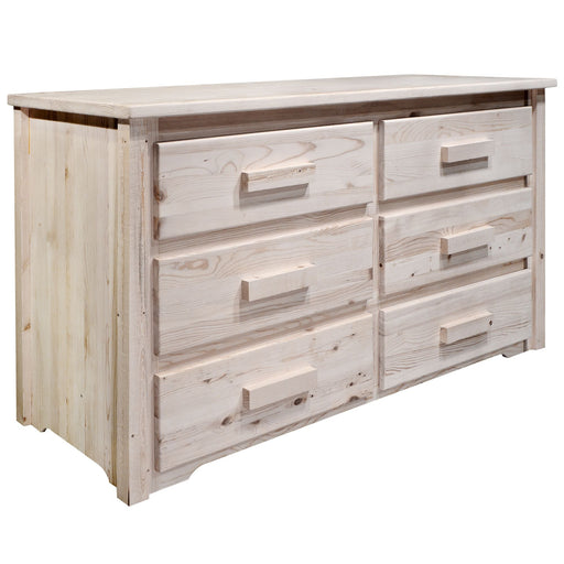 Montana Woodworks Homestead 6 Drawer Dresser Ready to Finish Dressers, Chests MWHC6D 661890410357