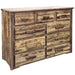 Montana Woodworks Homestead 9 Drawer Dresser Stained & Lacquered Dressers, Chests MWHC9DSL 661890410432