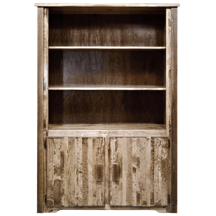 Montana Woodworks Homestead Bookcase with Storage Stained & Lacquered Living Room, Study, Home Office MWHCBCSL 661890407654