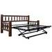 Montana Woodworks Homestead Day Bed Stained & Lacquered / With Pop Up Trundle Bed Beds MWHCDBTSL 661890409238